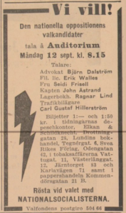 Erik Walles Sverigedemokraterna