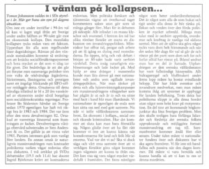 systemkollapsen