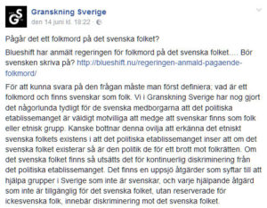 Granskning Sverige antisemitism