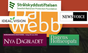 Dalwebb Nya dagbladet Strålskynddsstiftelsen Dagens homeopati