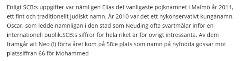 Mohammed i Malmö
