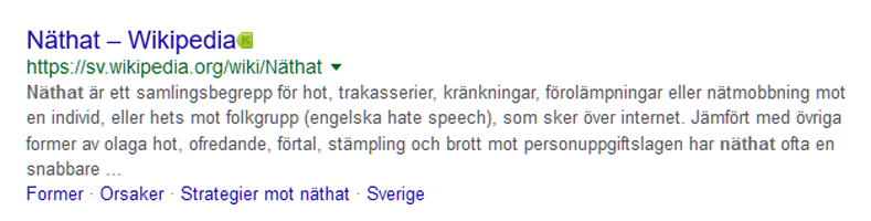 Näthat, uthängningar och empati