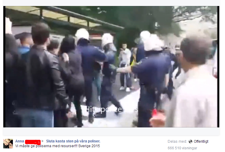 ”Invandrarkritiska” videoredigerare