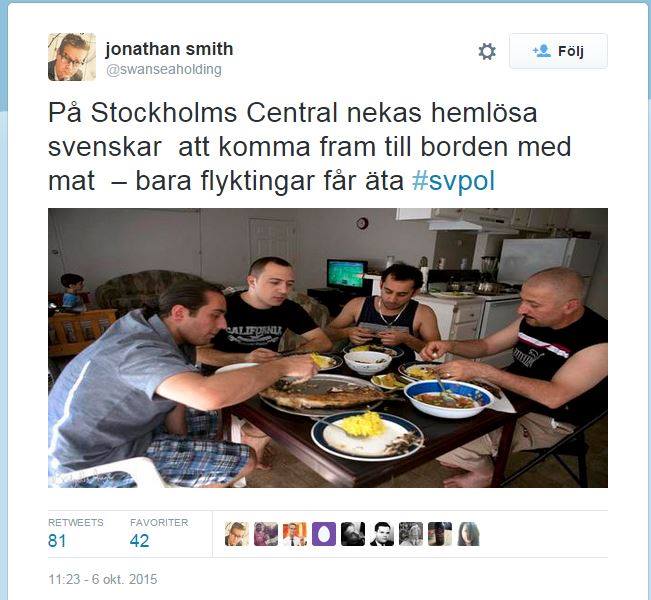 En middag för fem