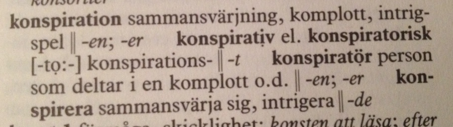 När konspirationsteorierna tar över