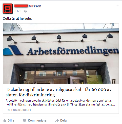 Läs artikeln för fan innan du börjar hata