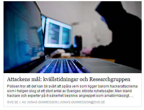 Vad har Aftonbladet, Expressen och Researchgruppen gemensamt?