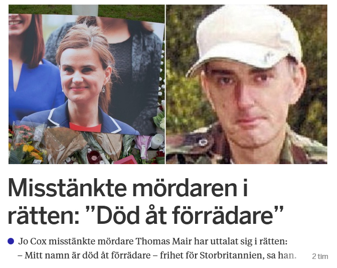 ”Död åt förrädarna”