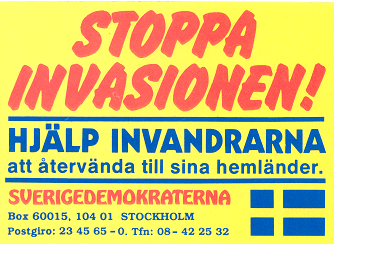 BSS, Sverigedemokraterna och repatriering