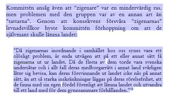 Sverigedemokraterna och 20-talets vidriga invandrarpolitik