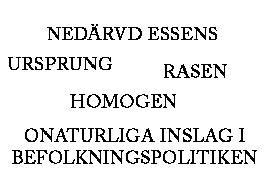 Rasbiologi: Sverigedemokraterna vs Socialdemokraterna