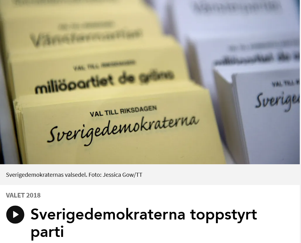 Kritik mot partitoppen och toppstyrningen
