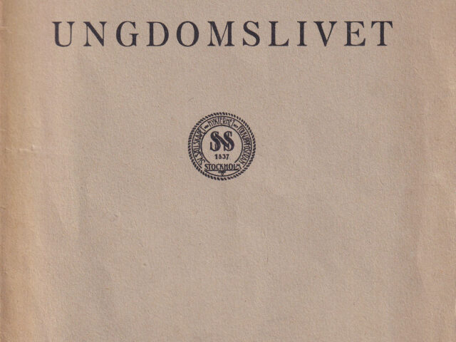 Socialkonservativa Teodor Holmberg och ”Ungdomslivet”