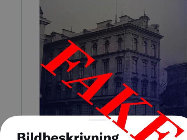 Myten om hakkorsflaggan på Rosenbad