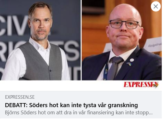 Björn Söders uttalanden och partiets officiella hållning