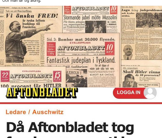 Var Aftonbladet socialdemokratisk före och under kriget?